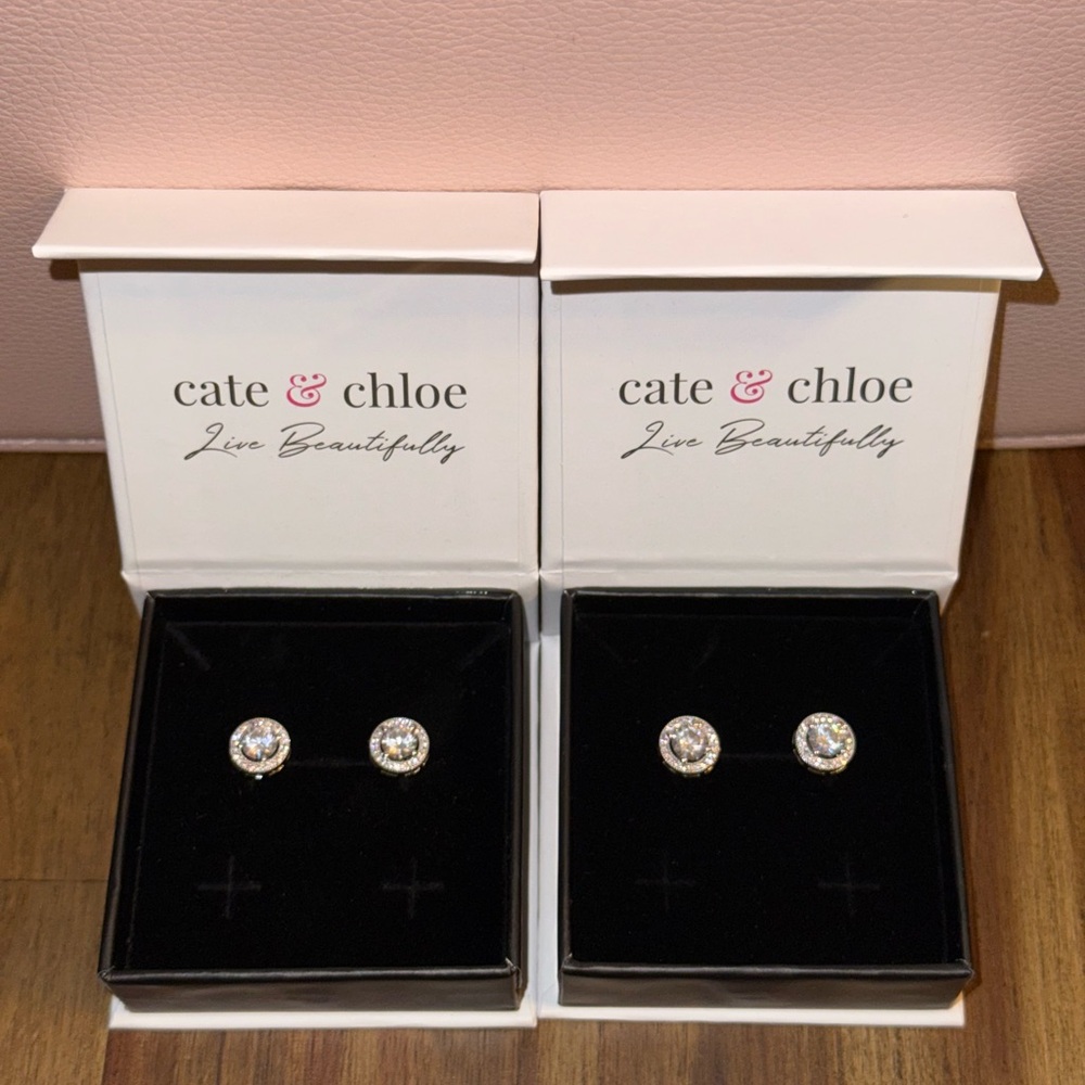 Silver Stud Earrings